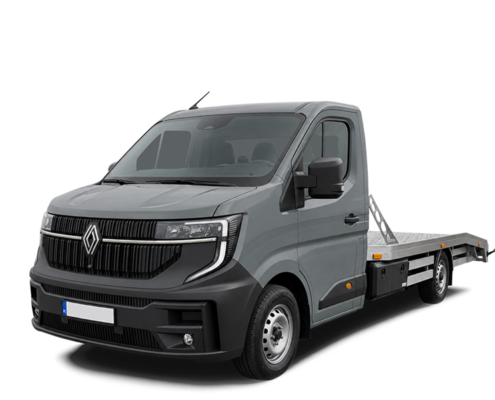 Wypożyczalnia aut Krzepice - autolaweta Renault Master na wynajem